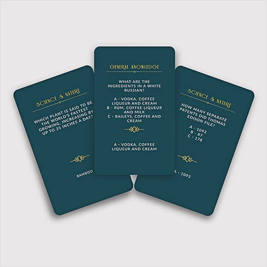 After Dinner Trivia – Fun Trivia Card Game for Family & Friends - Image 2