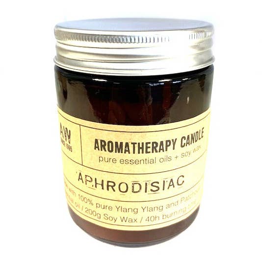Ancient Wisdom Aromatherapy Soy Candle - Ylang Ylang + Patchouli - Image 2