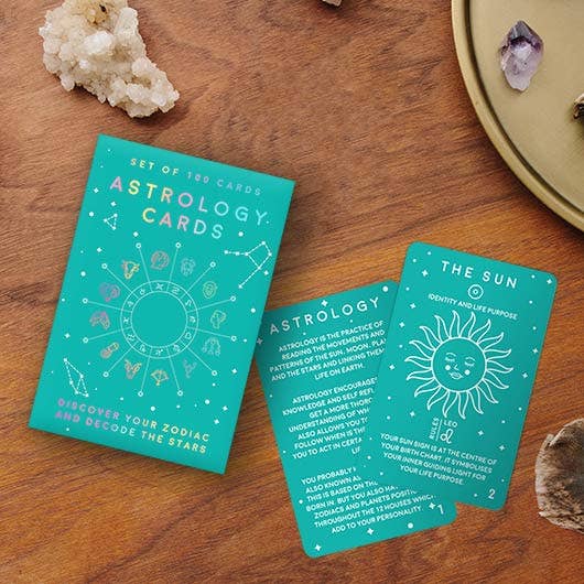 Astrology Chart Guide Card Pack – Discover the Meaning Behind Your Zodiac Sign