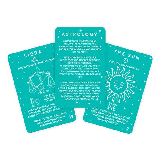 Astrology Chart Guide Card Pack – Discover the Meaning Behind Your Zodiac Sign - Image 2