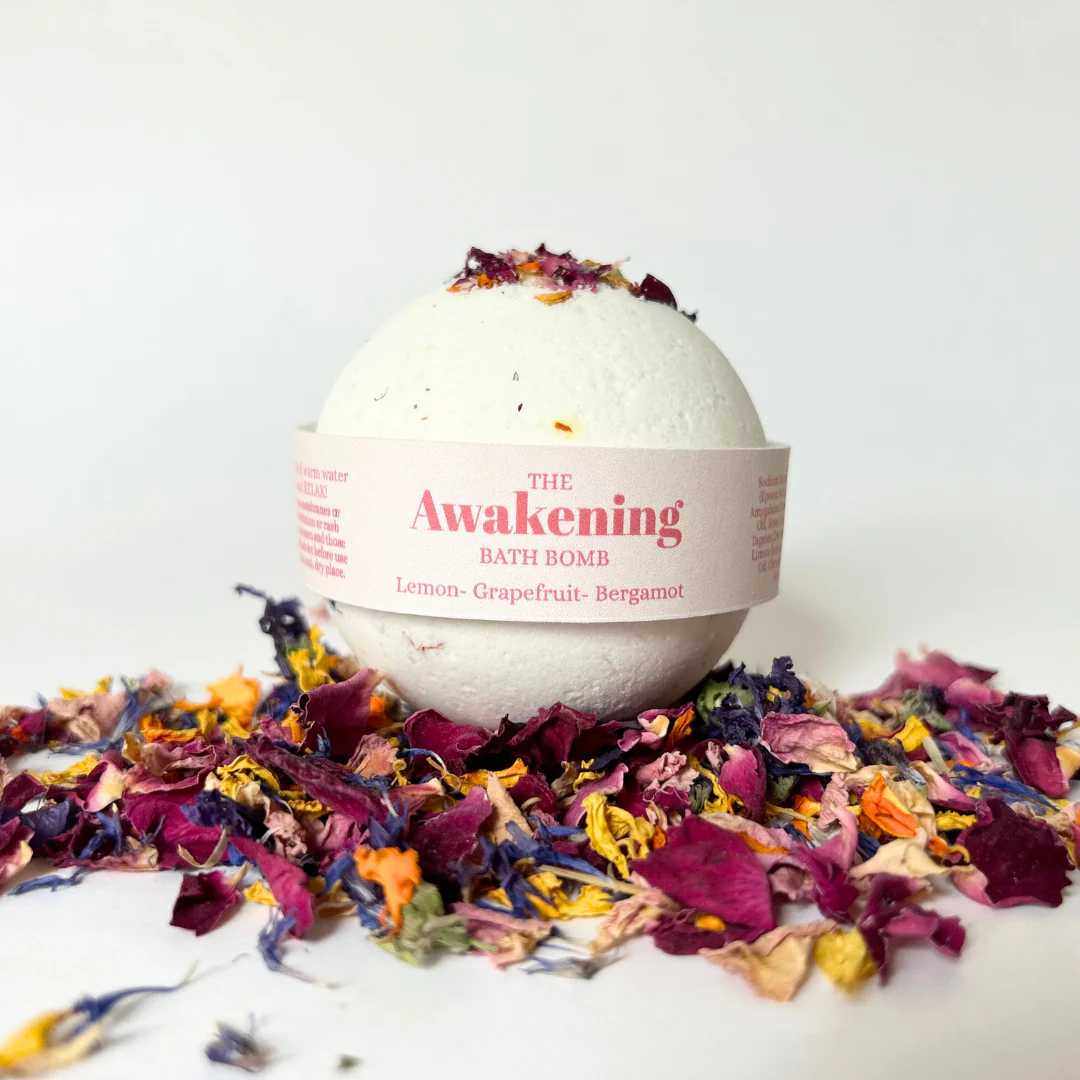 Botanical Bath Bomb : Awakening – Grapefruit, Lemon & Bergamot