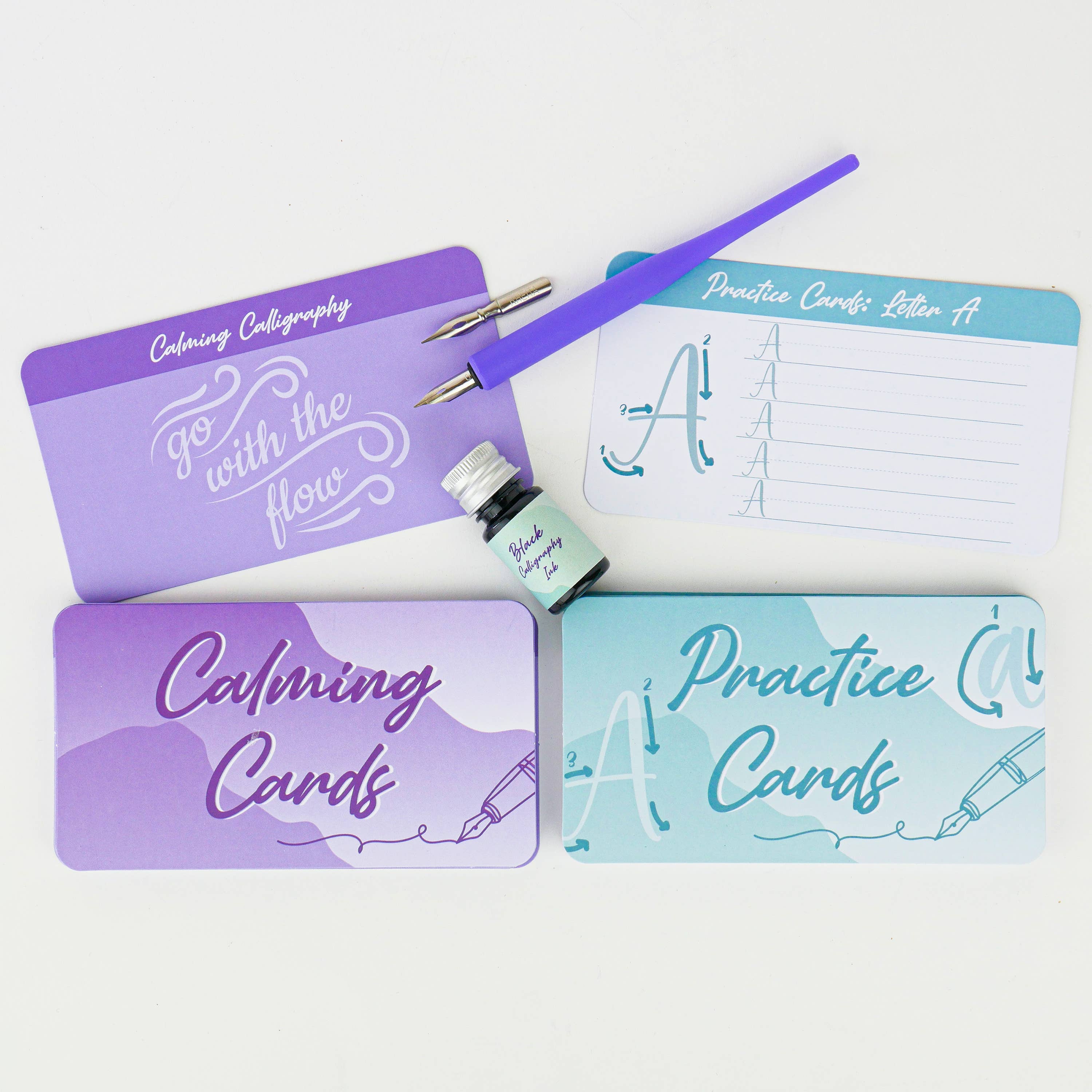 Calming Calligraphy Pen Set - Image 3