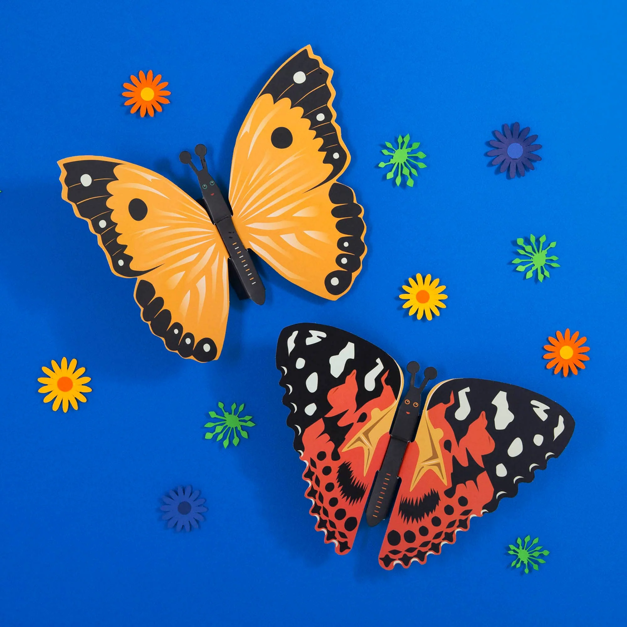 Create Your Own Fluttering Butterflies Paper Craft Kit - Image 4