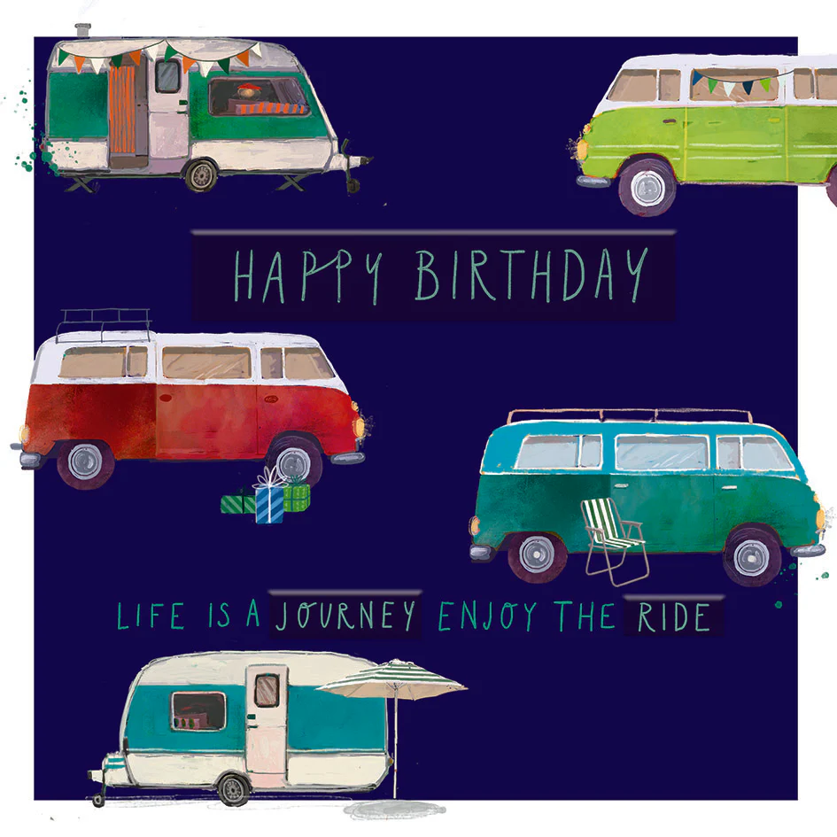 Mind Charity Enjoy the Ride Birthday Card
