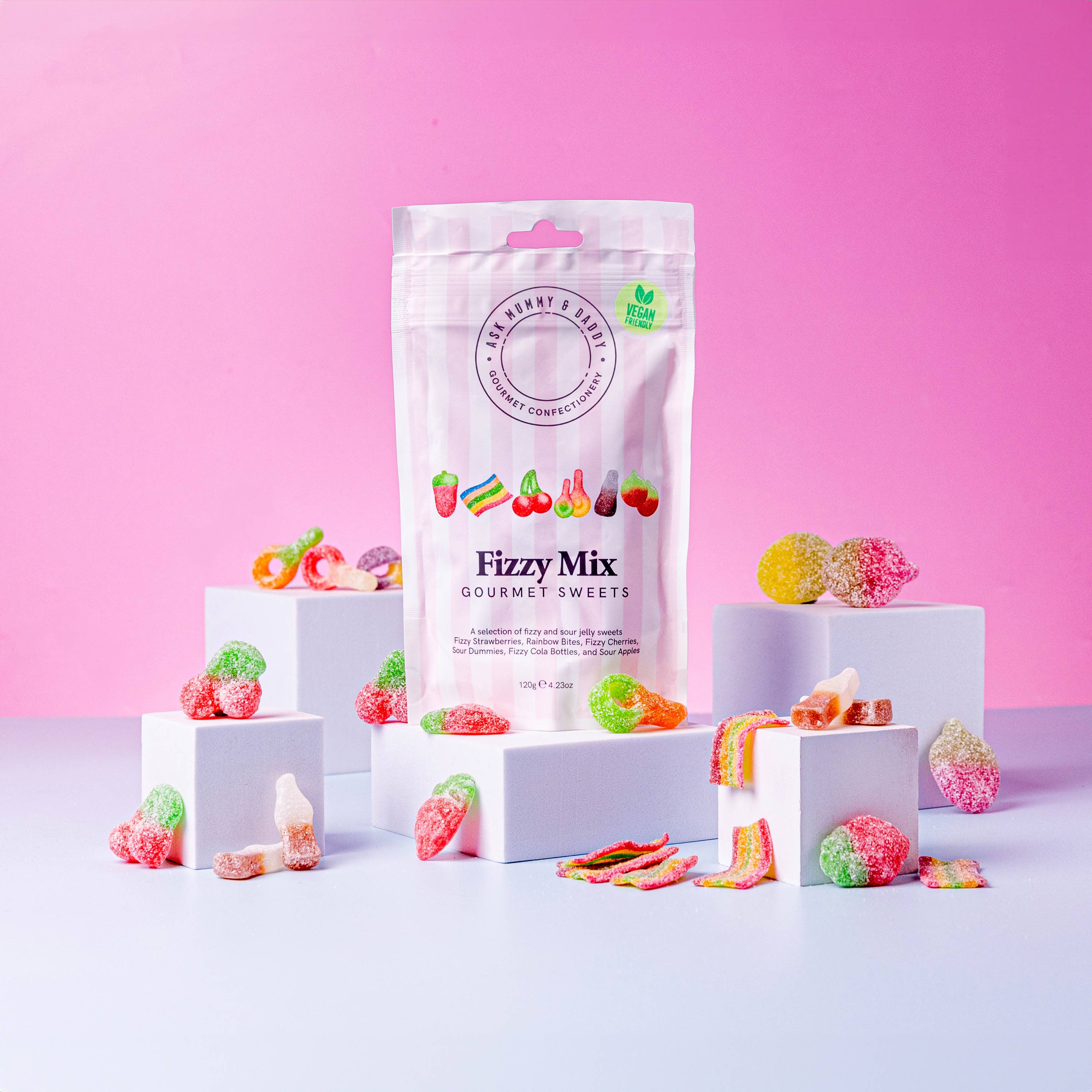 Fizzy Mix! Vegan Share Bag Gourmet Sweets - Image 5