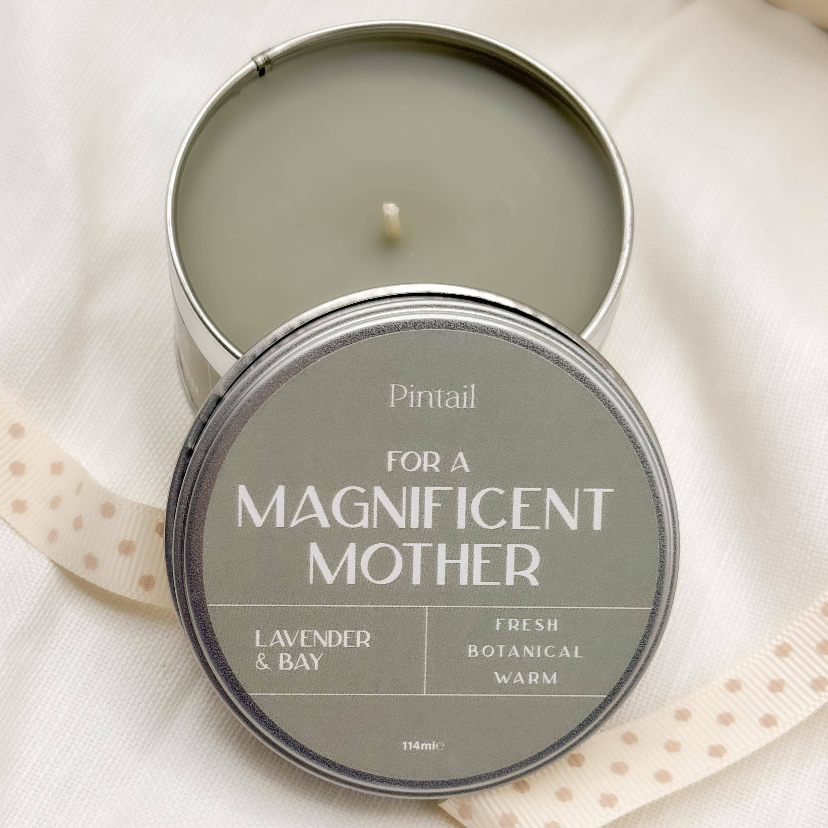 For a Magnificent Mother Scented Candle – Lavender & Bay