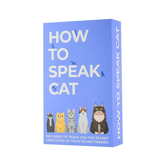 How to Speak Cat Card Set