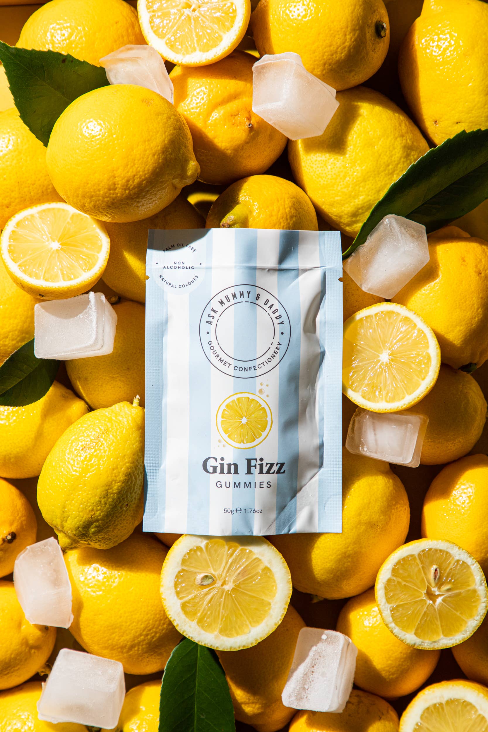 Gin Fizz Gummies 50g Pouch - Image 3