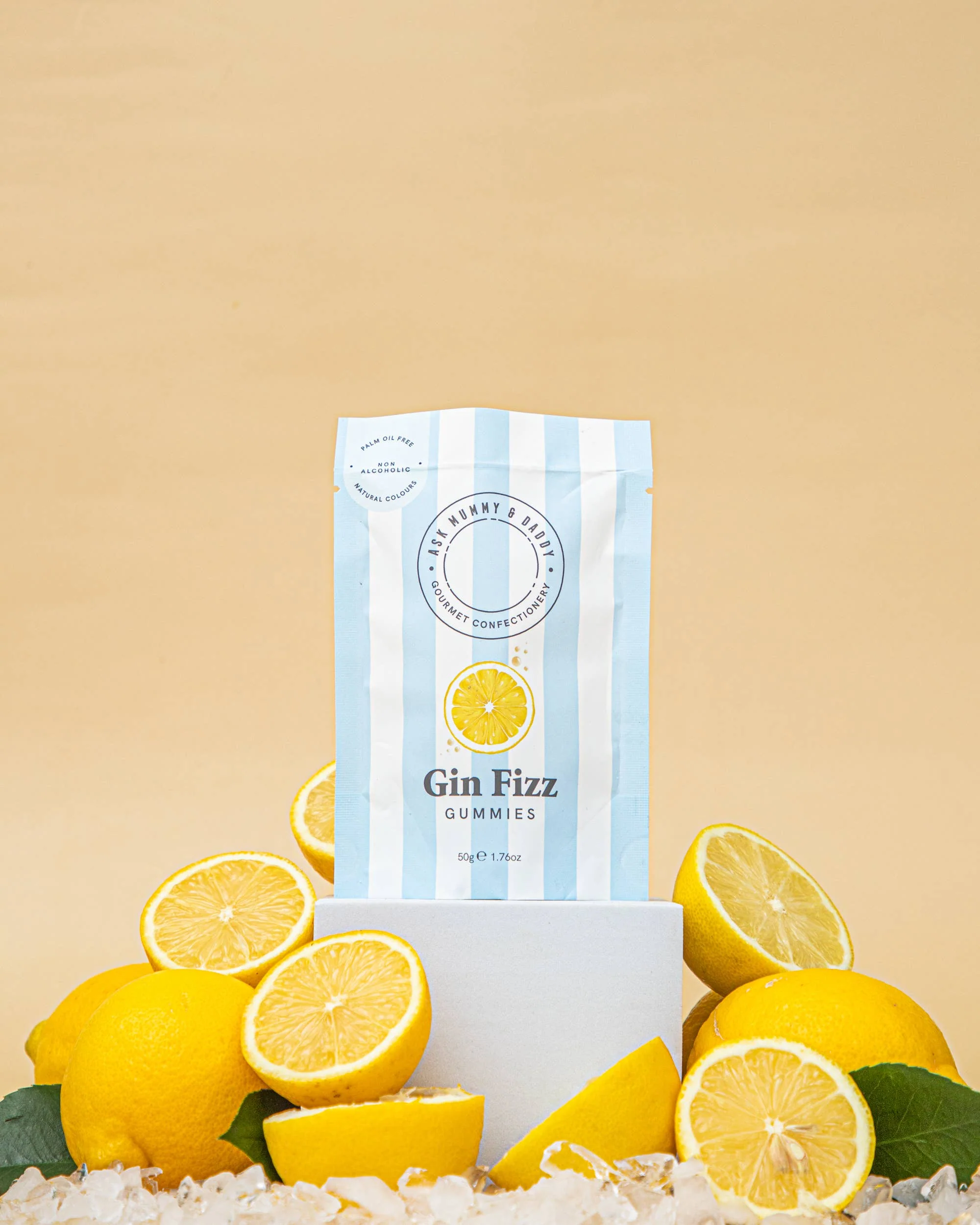 Gin Fizz Gummies 50g Pouch - Image 5