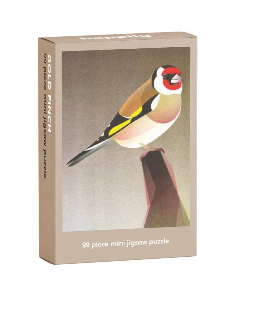 Gold Finch 99 Piece Mini Bird Jigsaw Puzzle