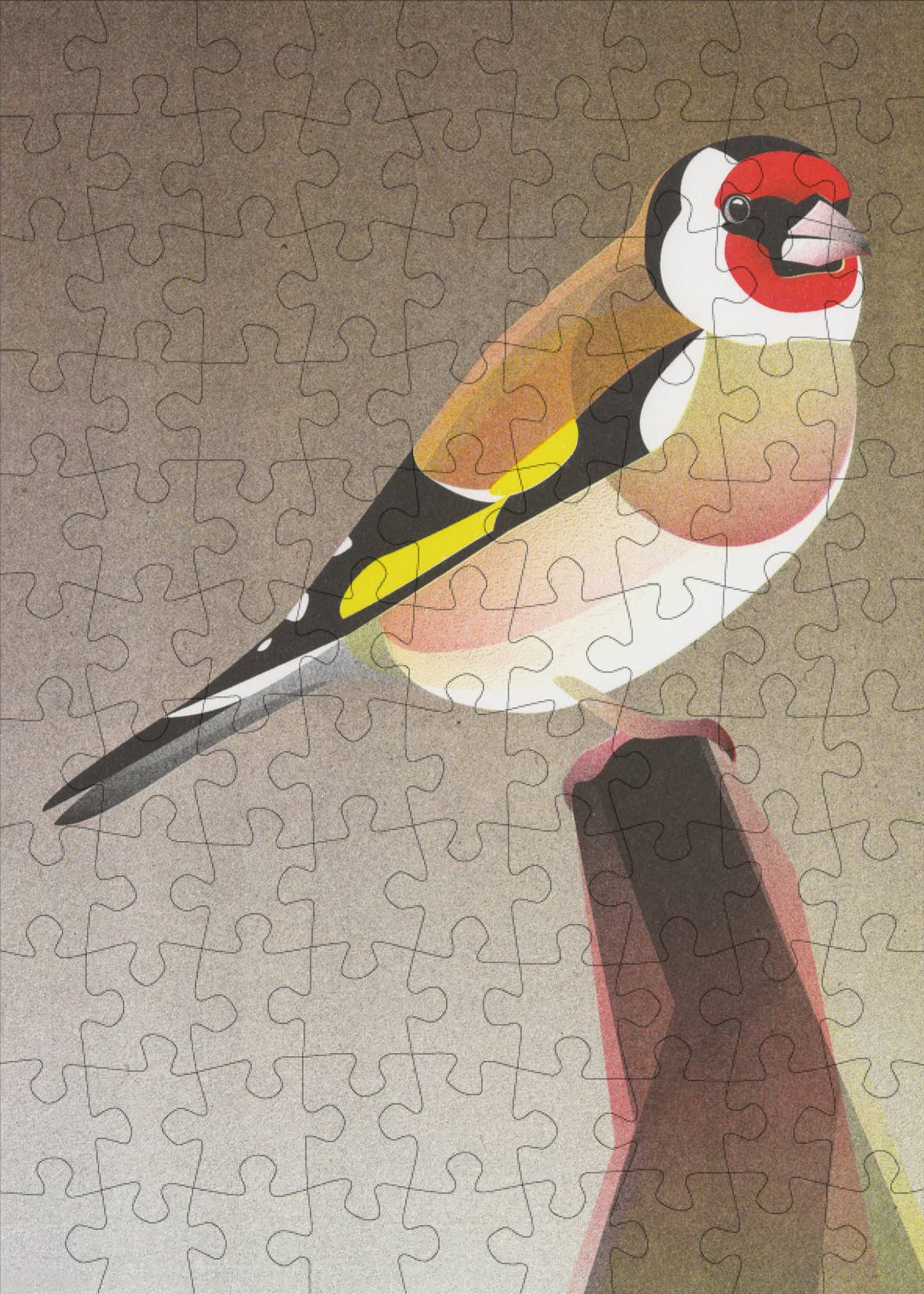 Gold Finch 99 Piece Mini Bird Jigsaw Puzzle - Image 2