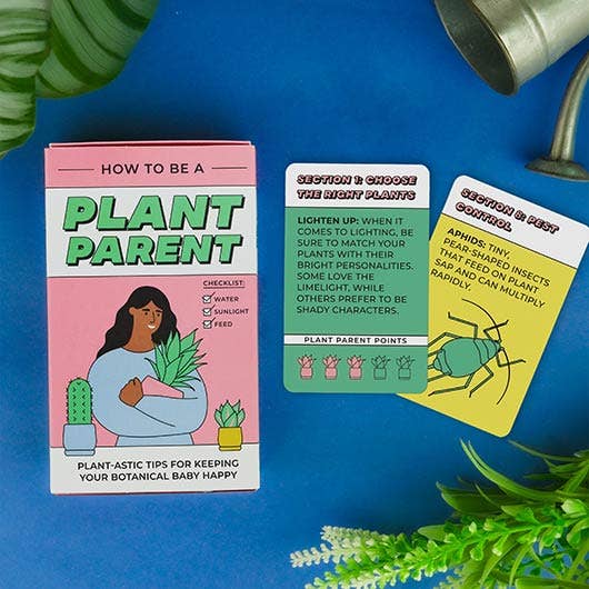How To Be A Plant Parent – Plant Care Tips Cards for Houseplant Lovers