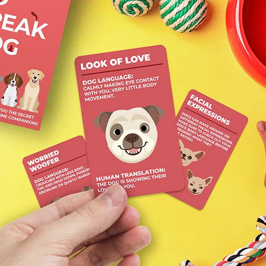 How To Speak Dog – Fun Dog Behaviour & Communication Cards
