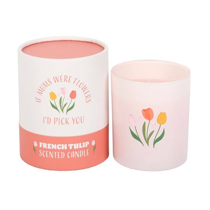 If Mums Were Flowers French Tulip Mother’s Day Candle - Image 2