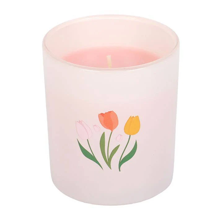 If Mums Were Flowers French Tulip Mother’s Day Candle - Image 3
