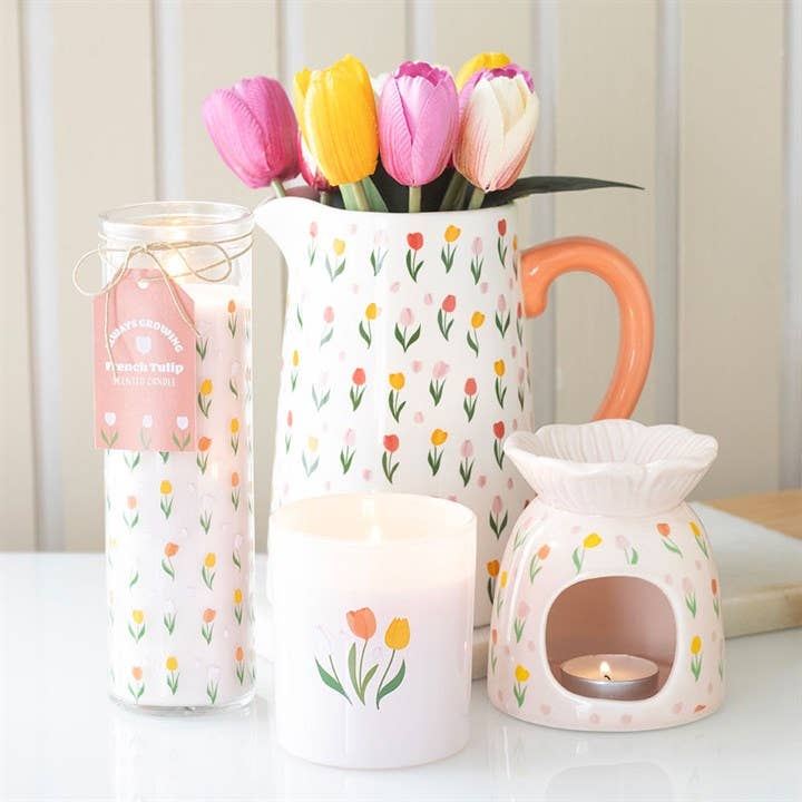 If Mums Were Flowers French Tulip Mother’s Day Candle - Image 5