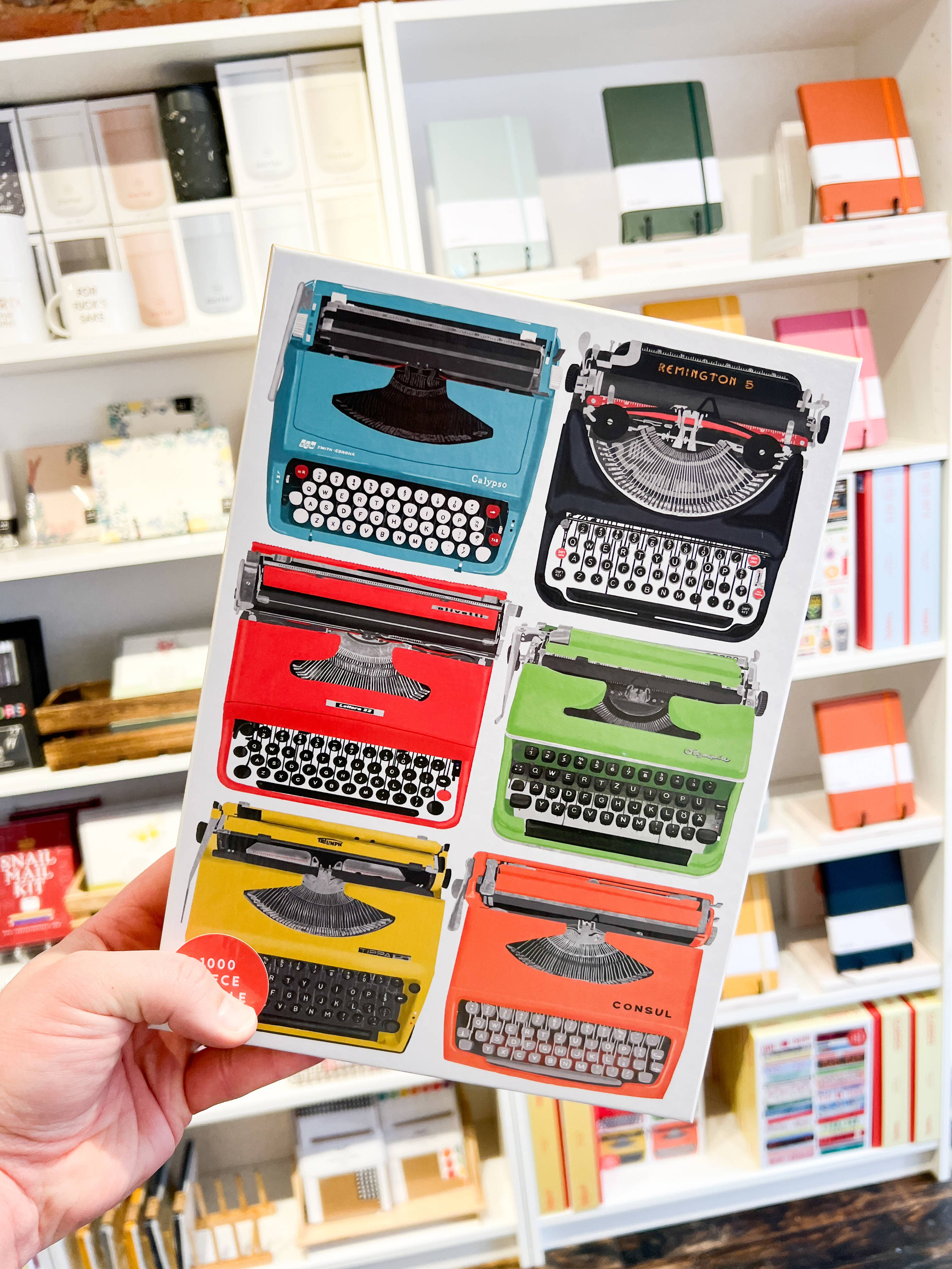 Inked Typewriter 1,000 Piece Puzzle - Image 3