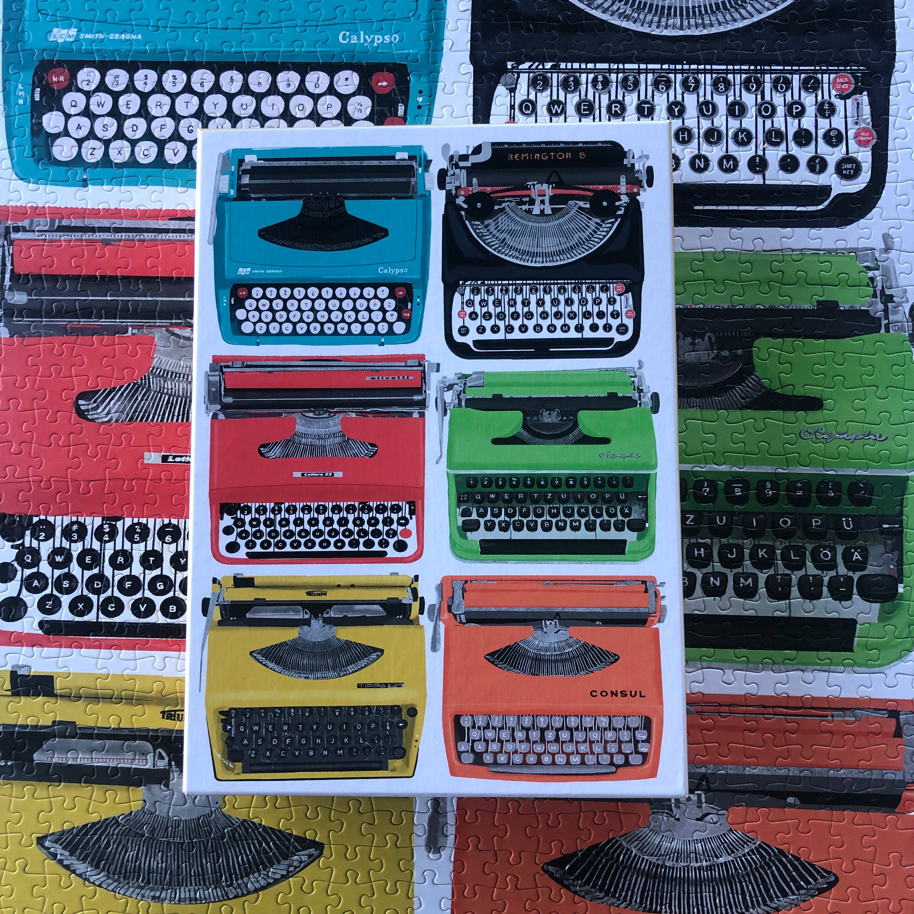 Inked Typewriter 1,000 Piece Puzzle - Image 6