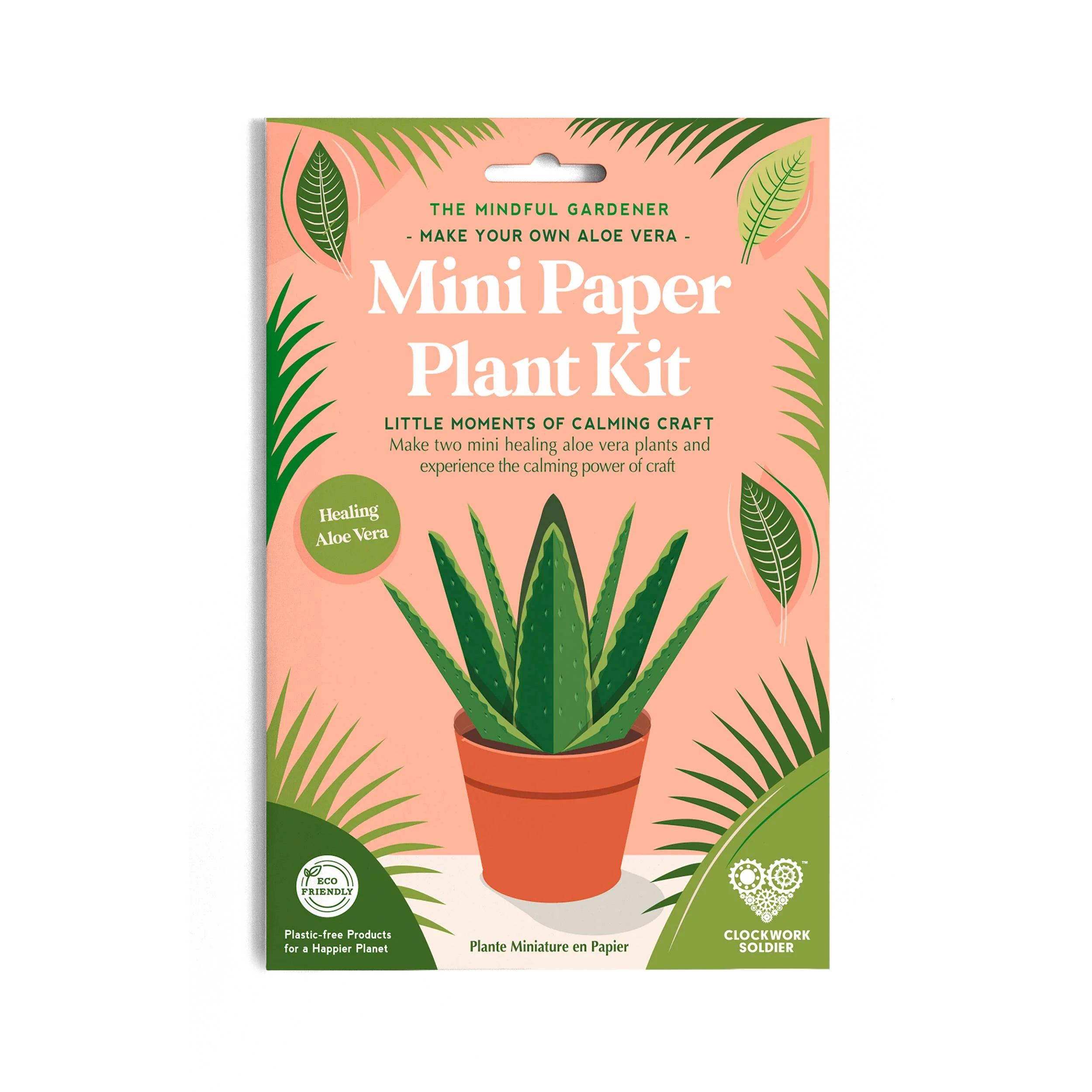 Make Your Own Healing Aloe Vera Paper Plant Craft Kit - Image 2