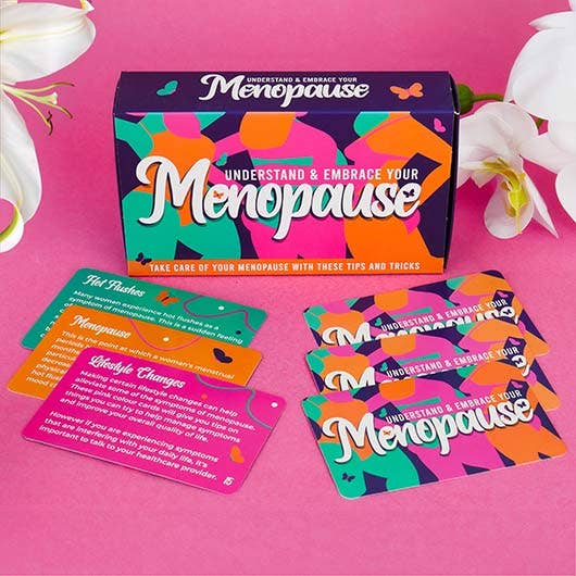 Menopause Support Cards – 100 Tips & Insights