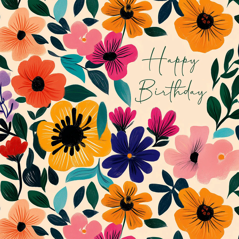 Mind Charity Happy Daisy Birthday Card