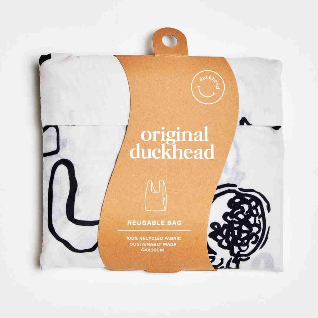 Original Duckhead UK - Fruits & Shapes Eco Friendly Reusable Tote Bag - Image 3