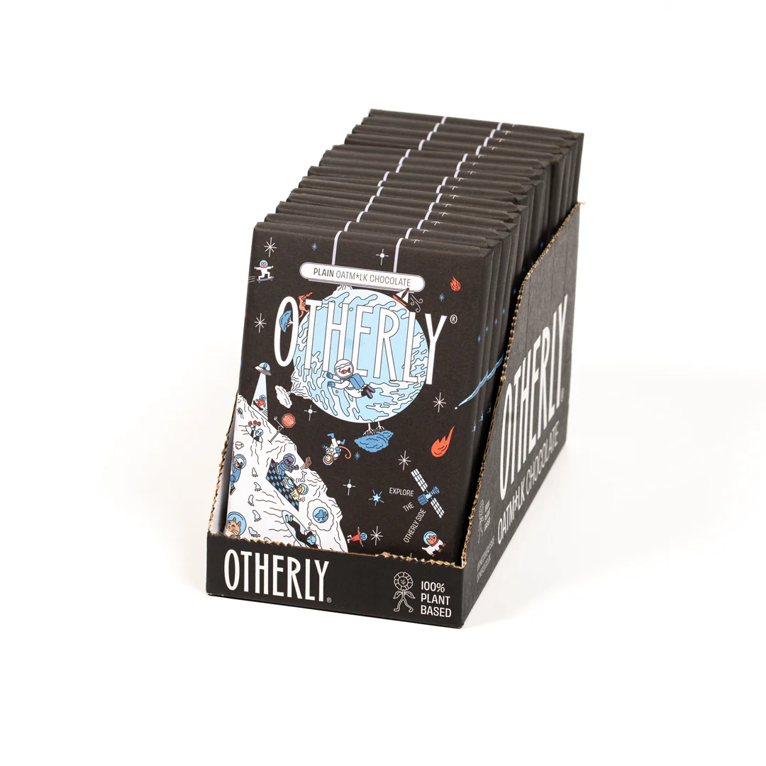 OTHERLY: OATM*LK CHOCOLATE - Plain // 130G // Vegan // OATM*LK CHOCOLATE BAR - Image 3