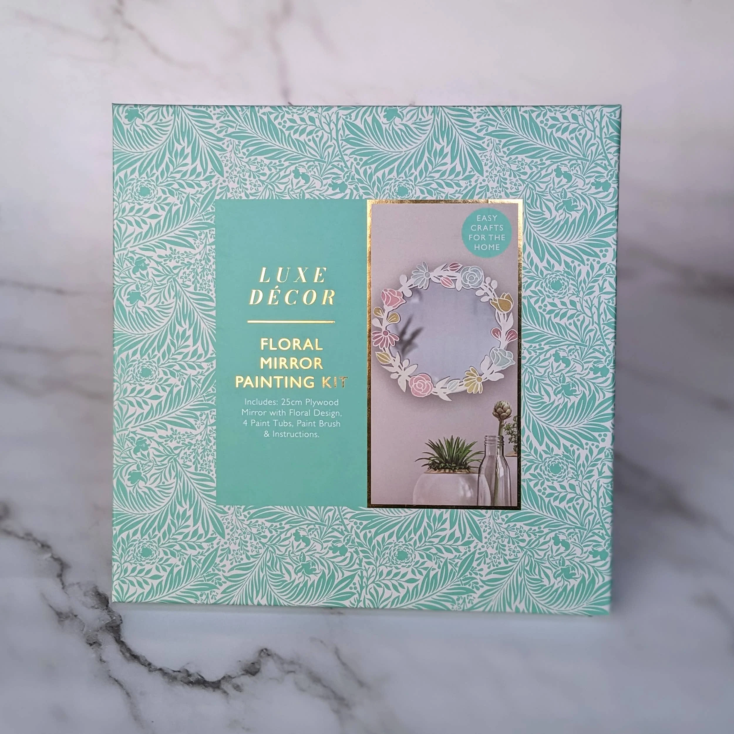 Luxe Decor DIY Craft Kit - Mirror Painting