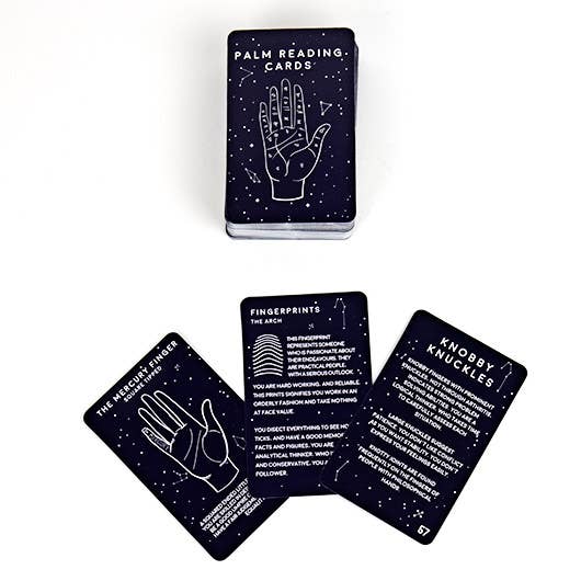 Palm Reading Cards – 100 Card Palmistry Kit