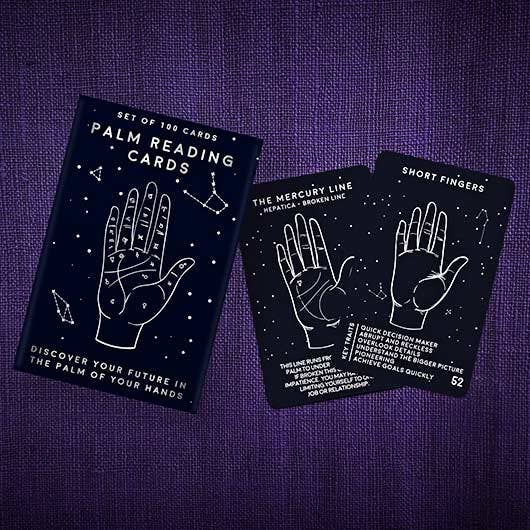 Palm Reading Cards – 100 Card Palmistry Kit - Image 2