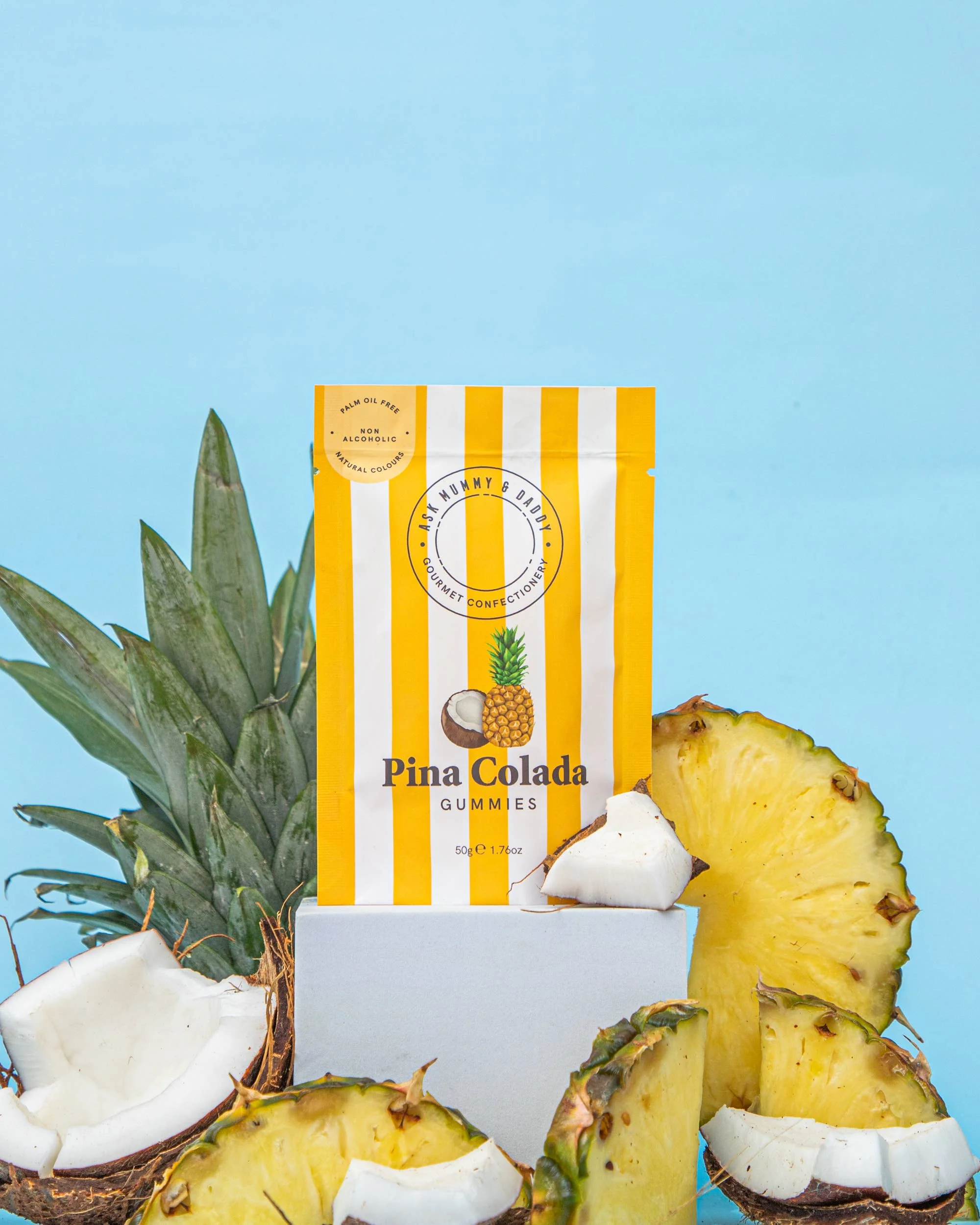Piña Colada Gummies 50g Pouch - Image 2