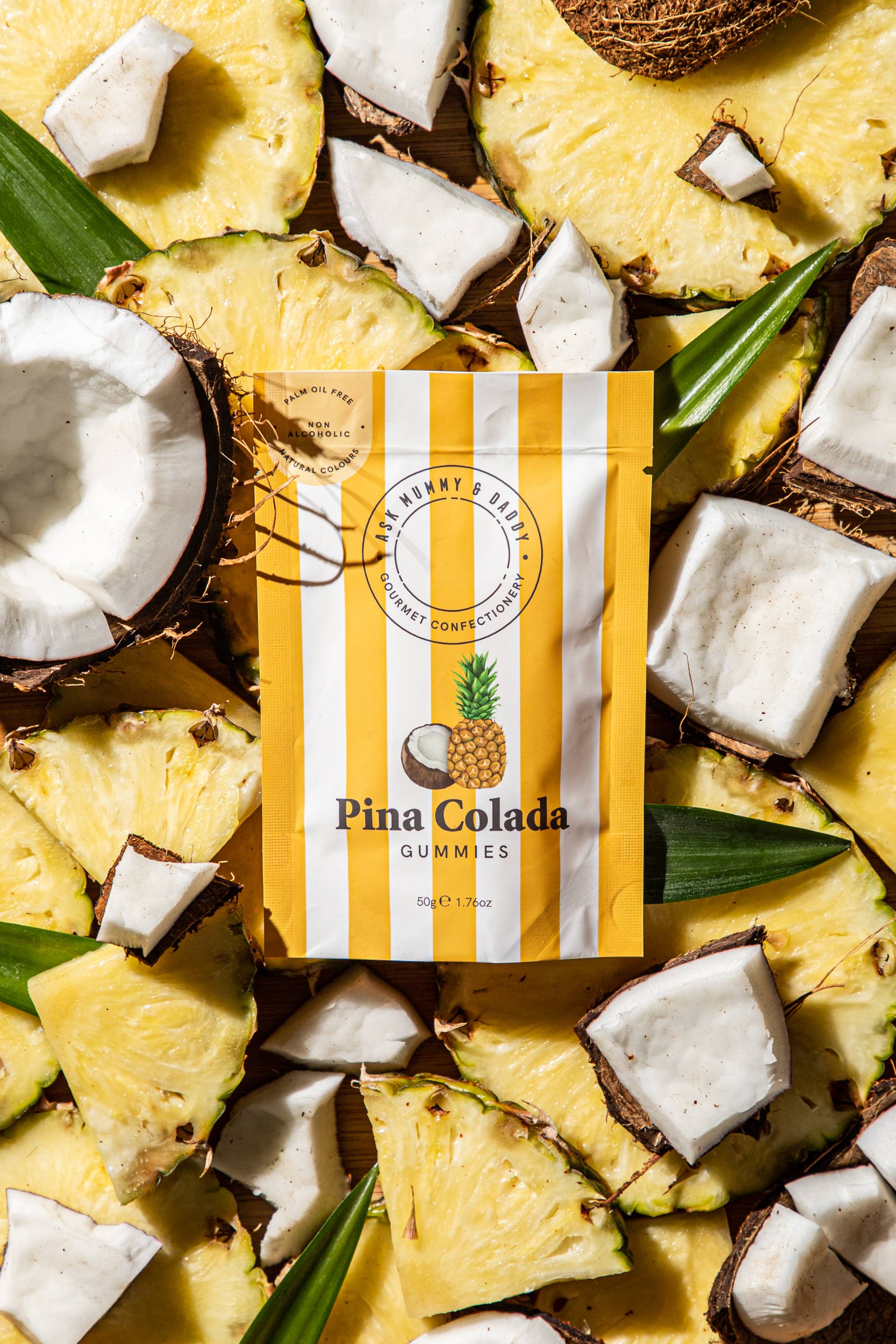 Piña Colada Gummies 50g Pouch - Image 3