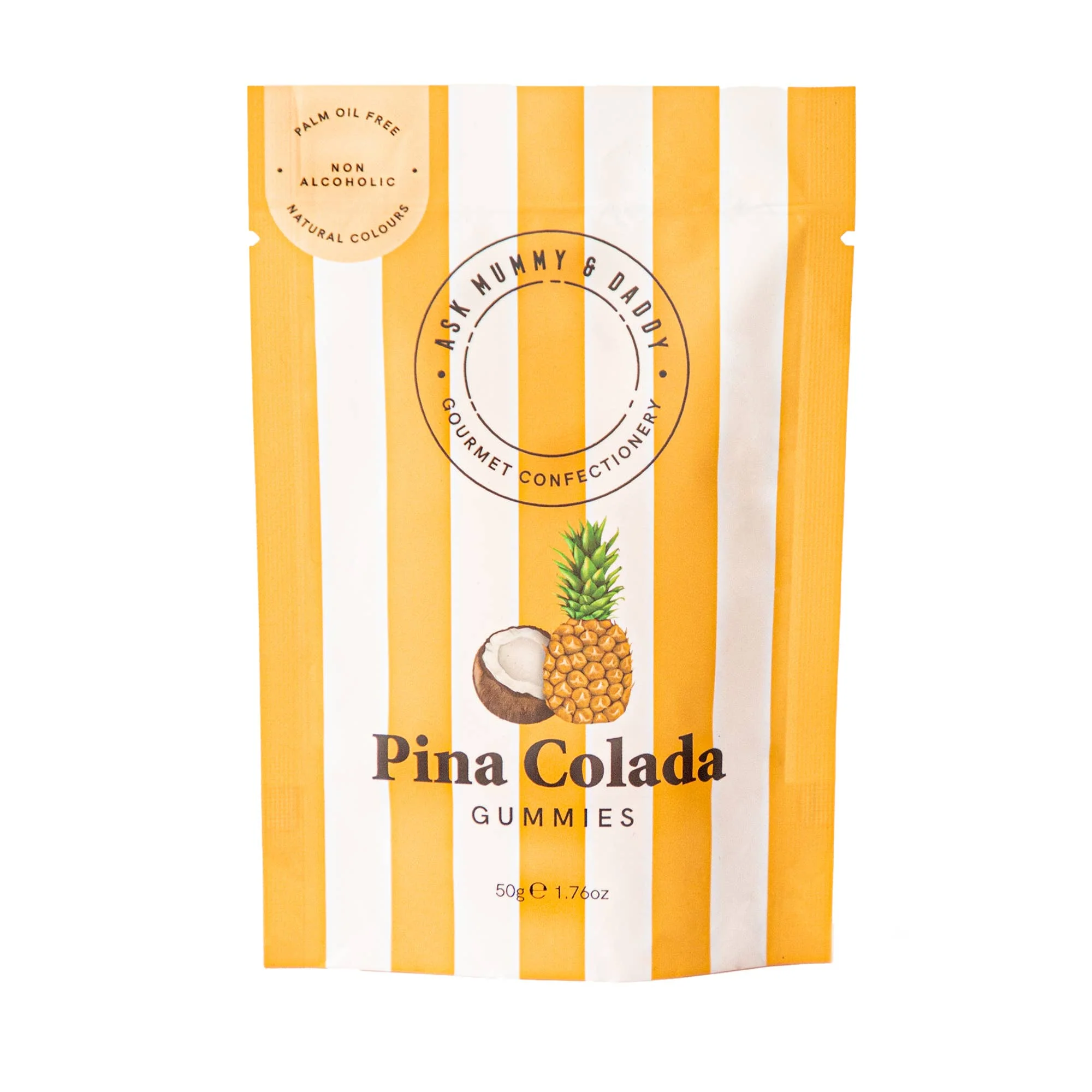 Piña Colada Gummies 50g Pouch - Image 6