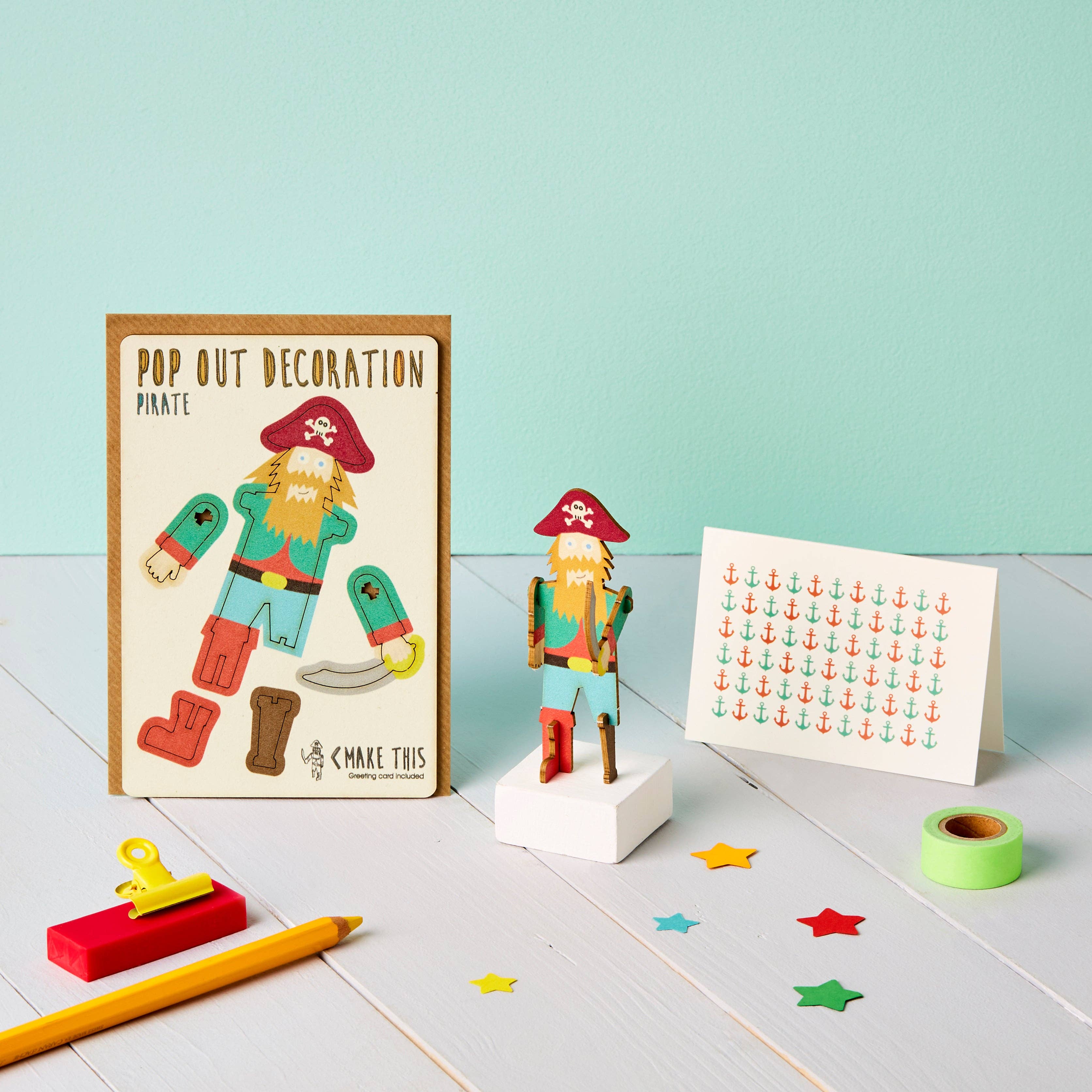 Pop Out Pirate Card – 3D Greeting & Keepsake - Image 2