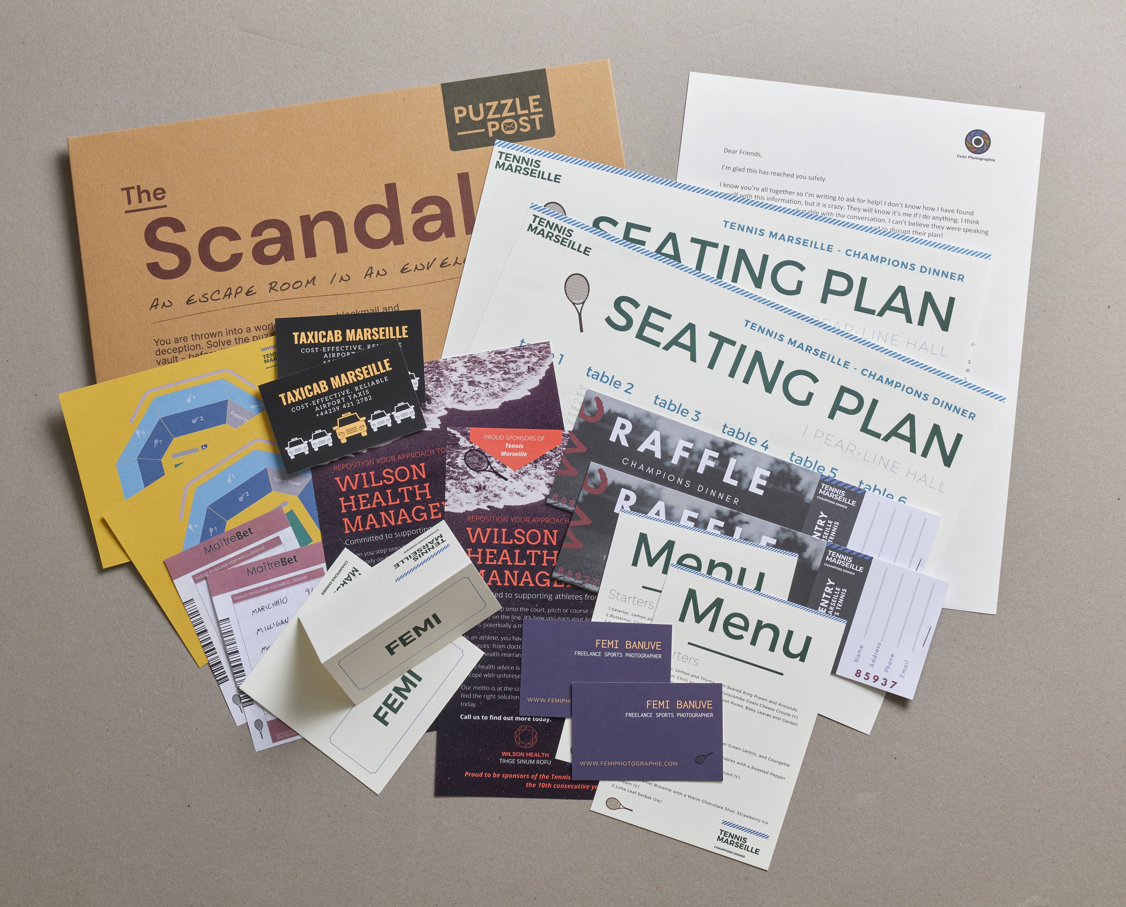 THE SCANDAL:Escape Room in An Envelope: Dinner Party Game - Image 2