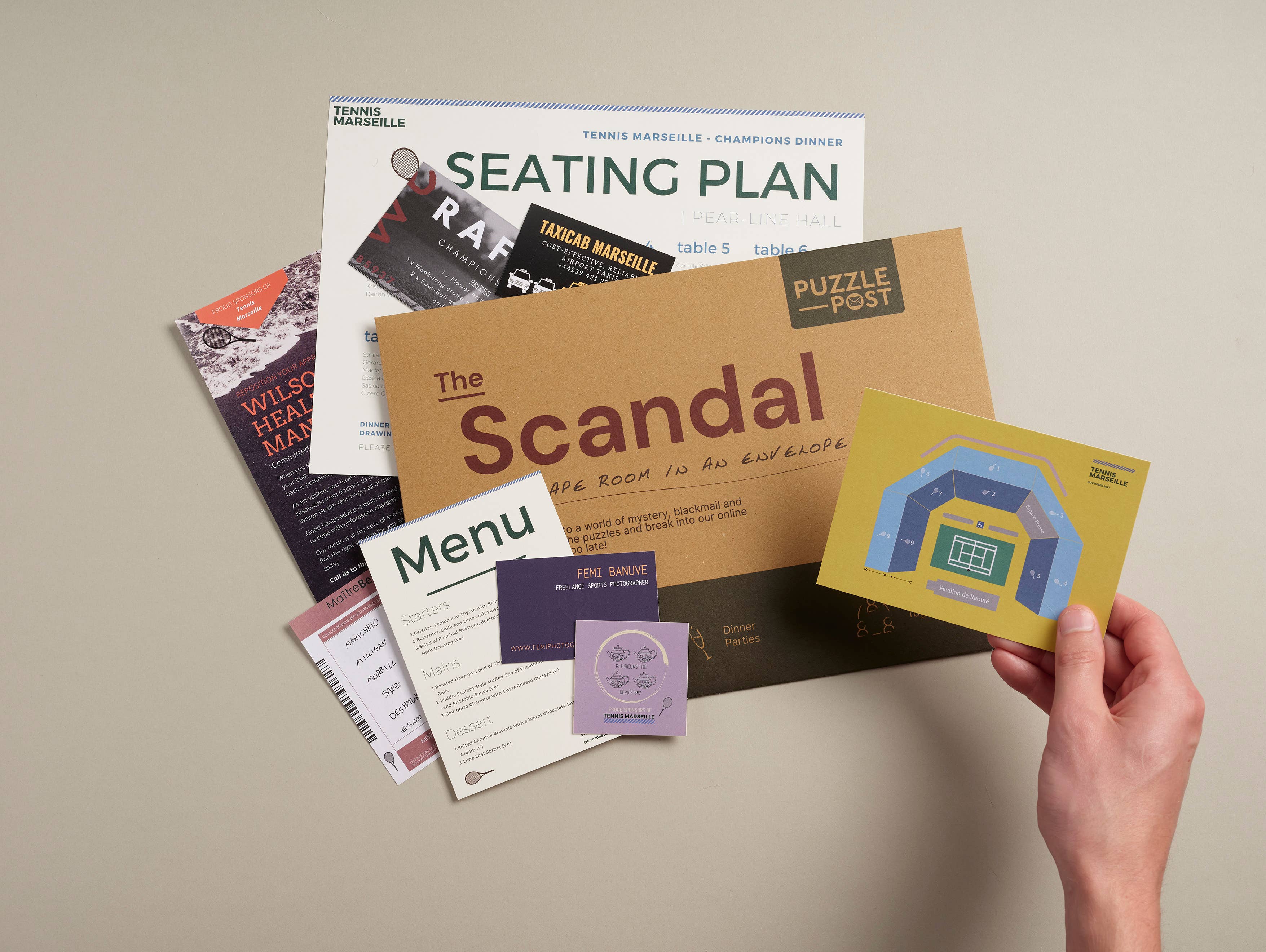 THE SCANDAL:Escape Room in An Envelope: Dinner Party Game - Image 3