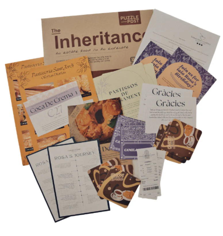 THE INHERITANCE: Escape Room in An Envelope: Dinner Party Game - Image 2