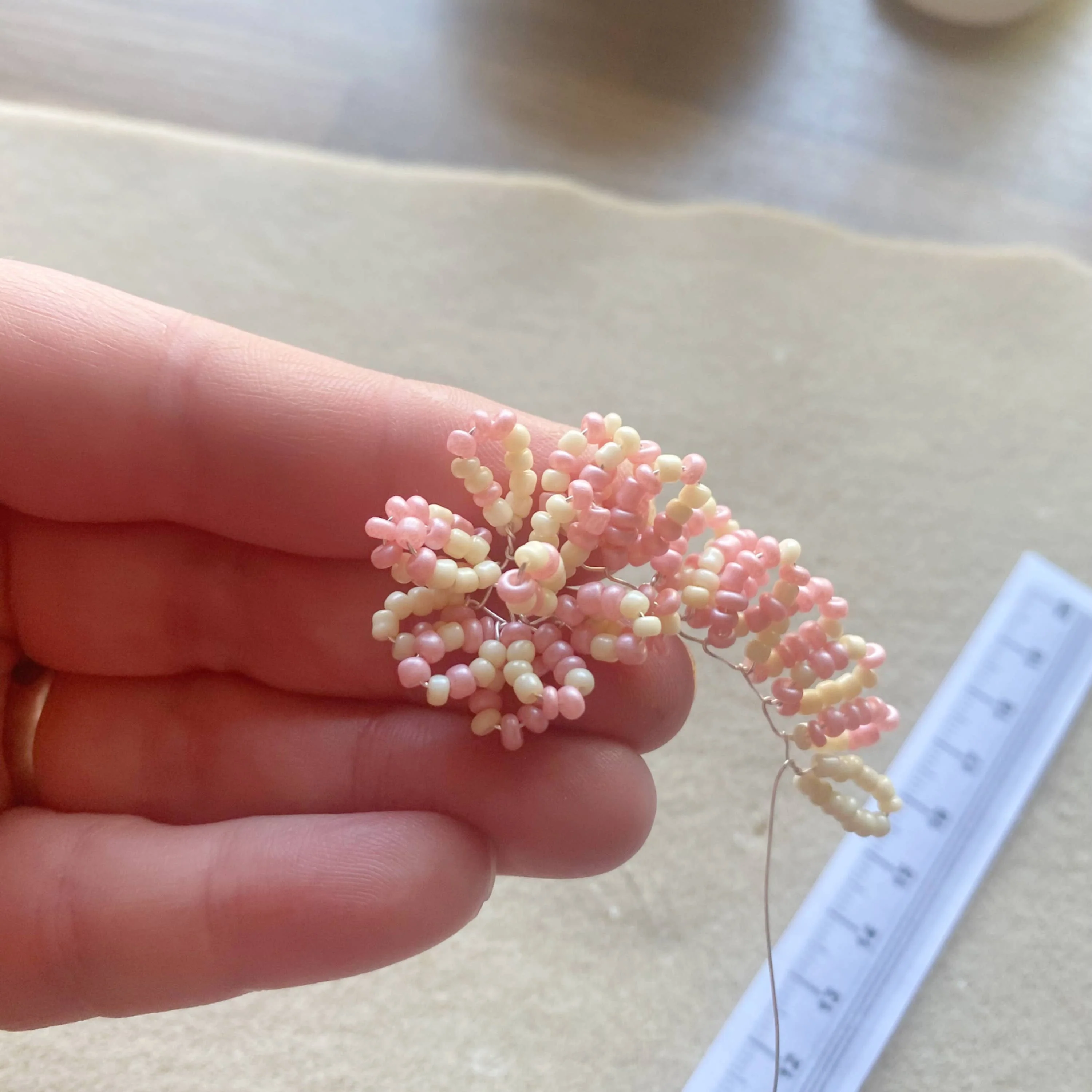 Peony Beaded Flower Craft Kit – DIY Forever Flower - Image 5