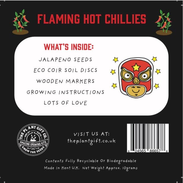 Flaming Hot Chillies – Eco Mini Jalapeño Grow Kit - Image 3