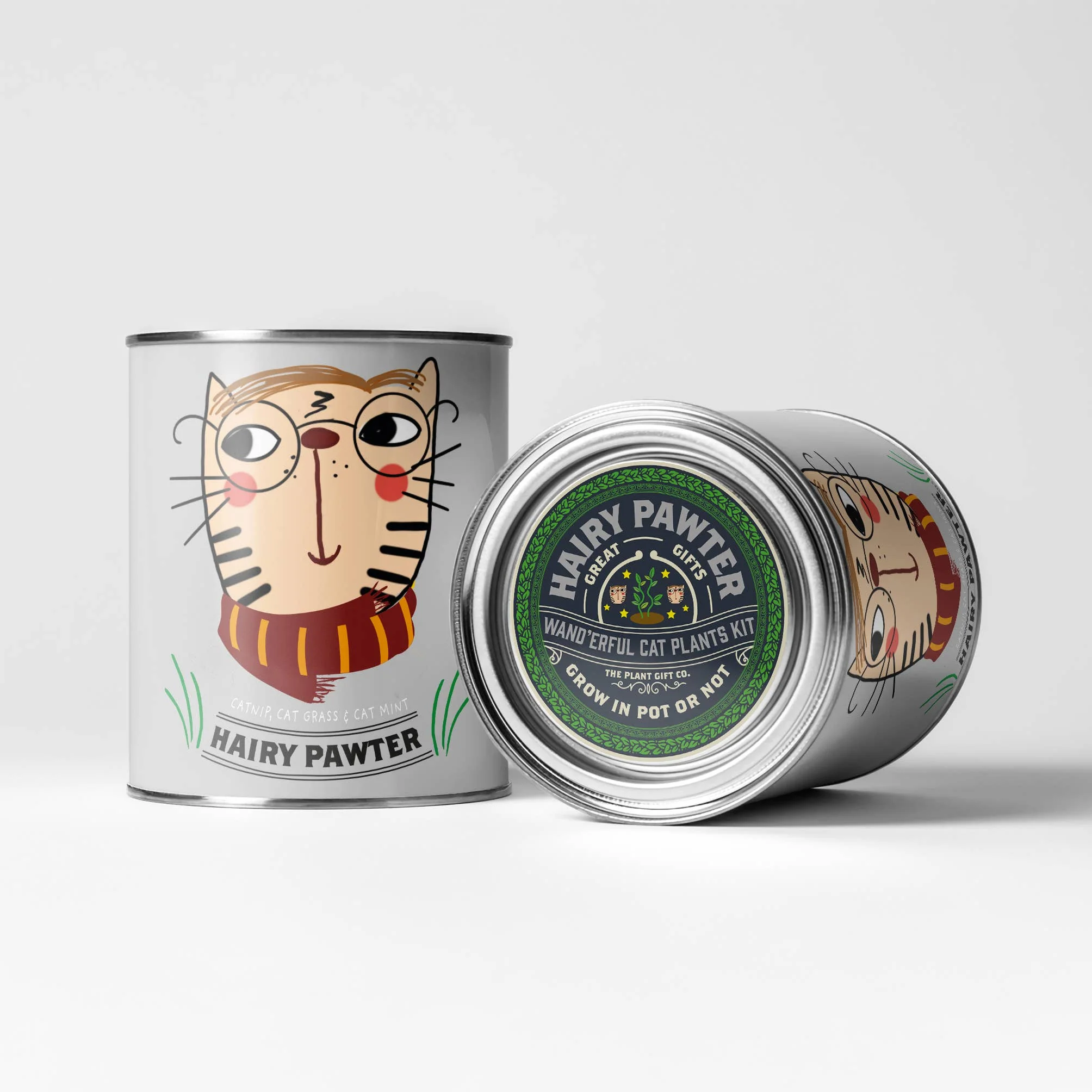 Hairy Pawter – Eco Grow Your Own Cat-Friendly Plant Kit - Image 3