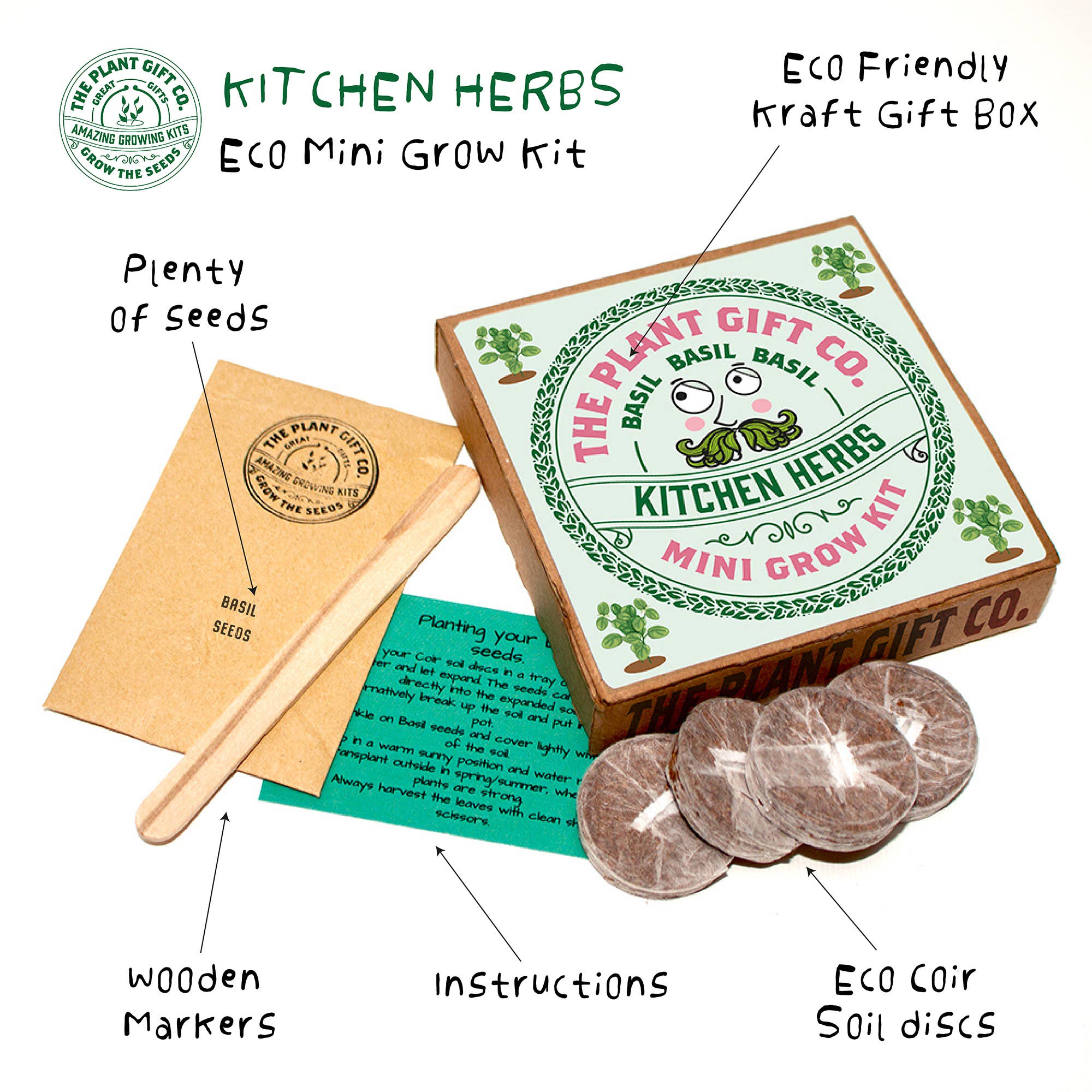 Edible Flowers Eco Grow Kit | Grow Your Own Flower Garden - Image 2