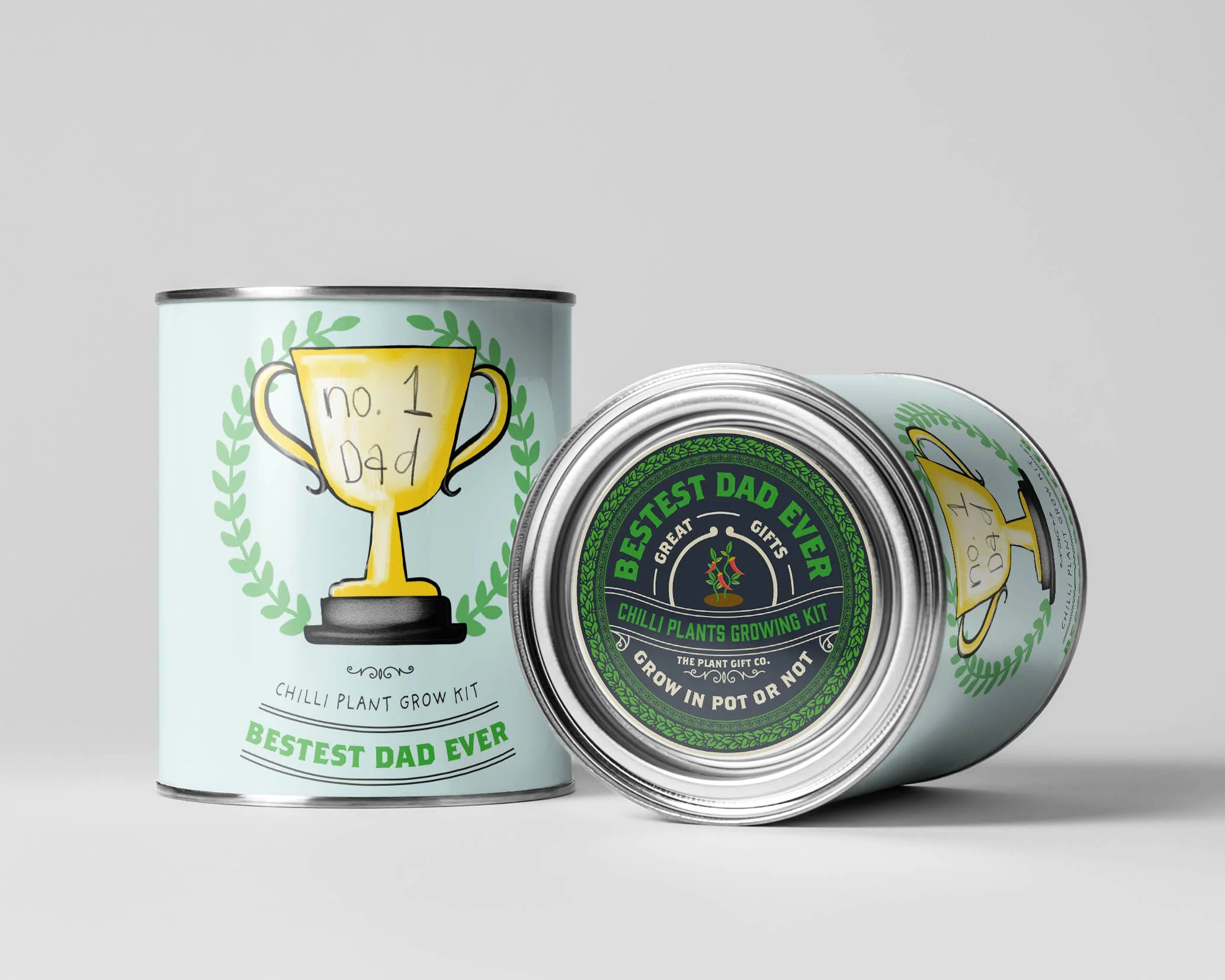 Number One Dad Grow Your Own Chilli Plant Kit – Eco-Friendly Gardening Gift - Image 2