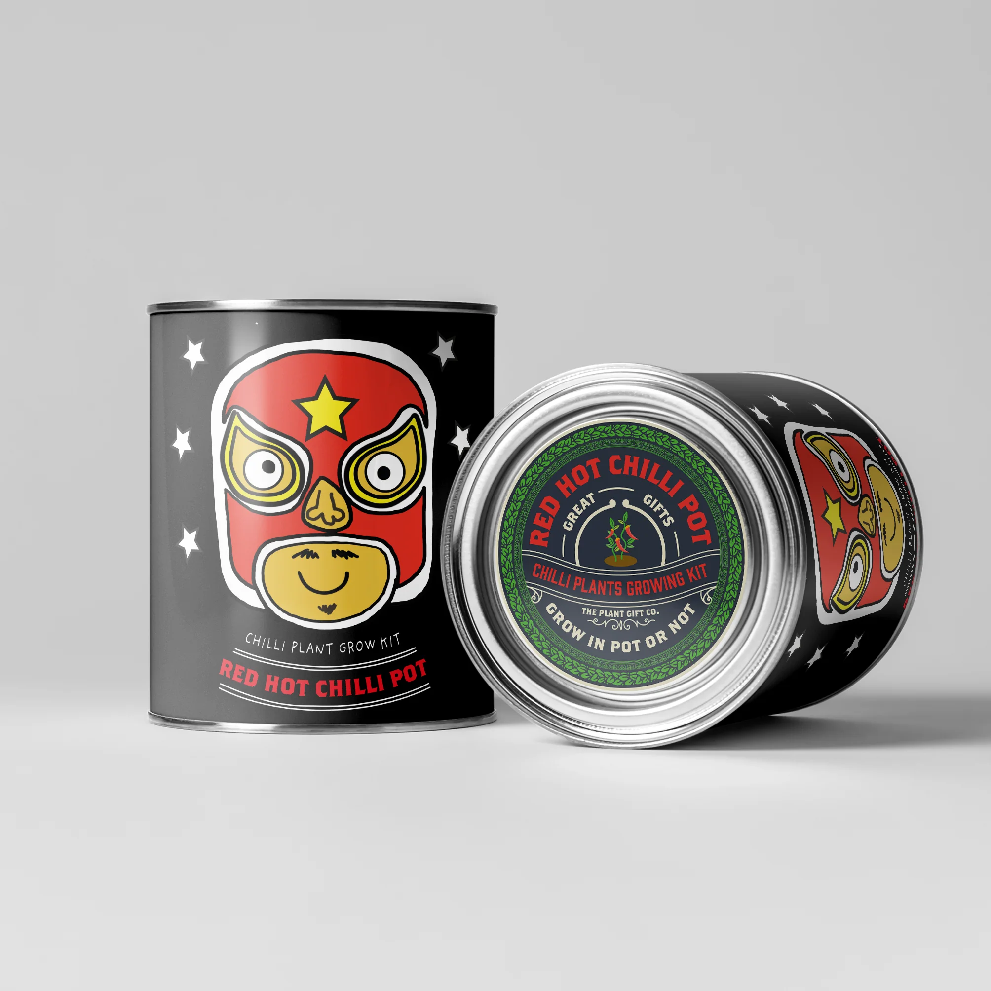 The Plant Gift Co. - Red Hot Chilli Pot. Grow Your Own Plant Kit, Gardening Gift - Image 2