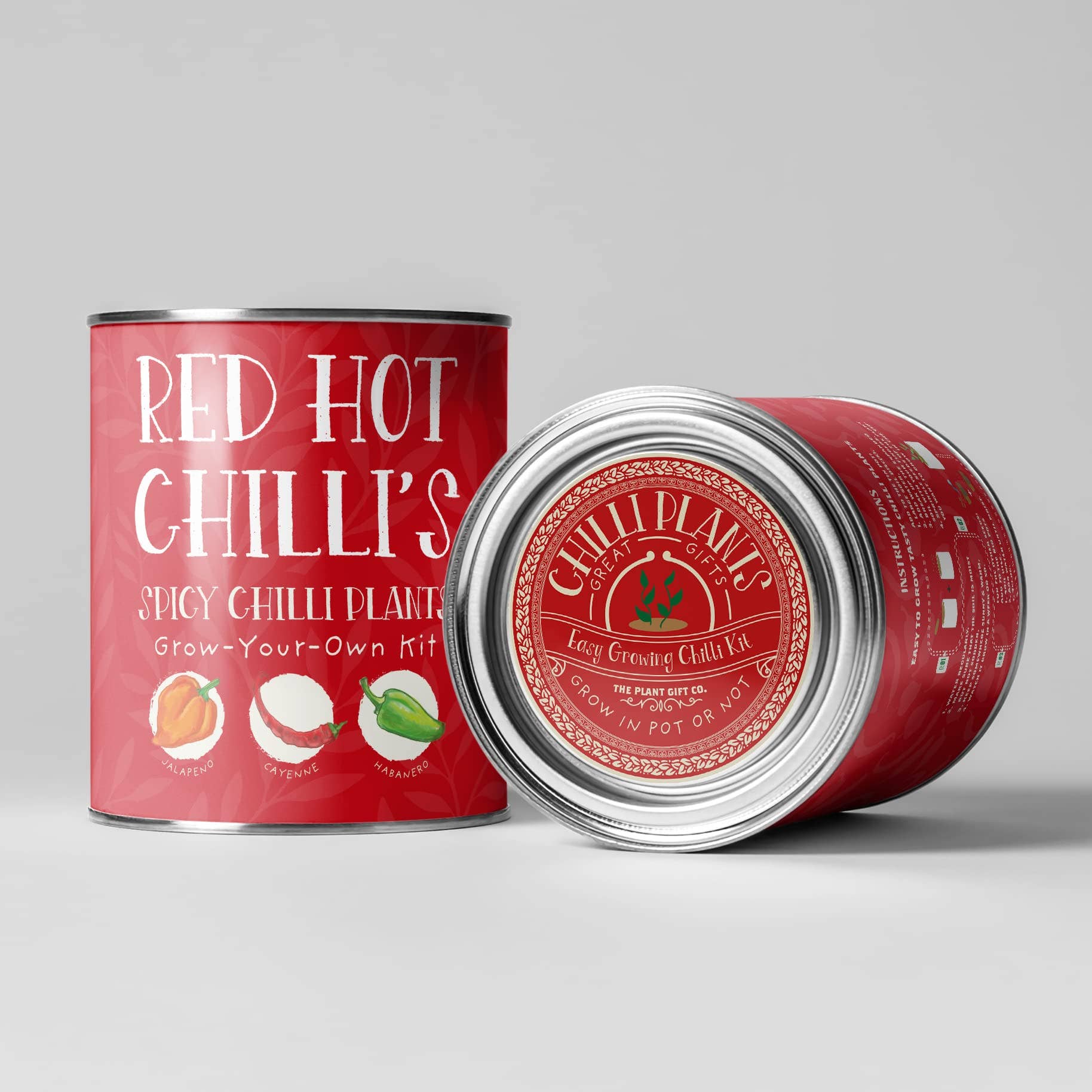 Red Hot Chilli’s – Eco Grow Your Own Chilli Plant Kit - Image 3