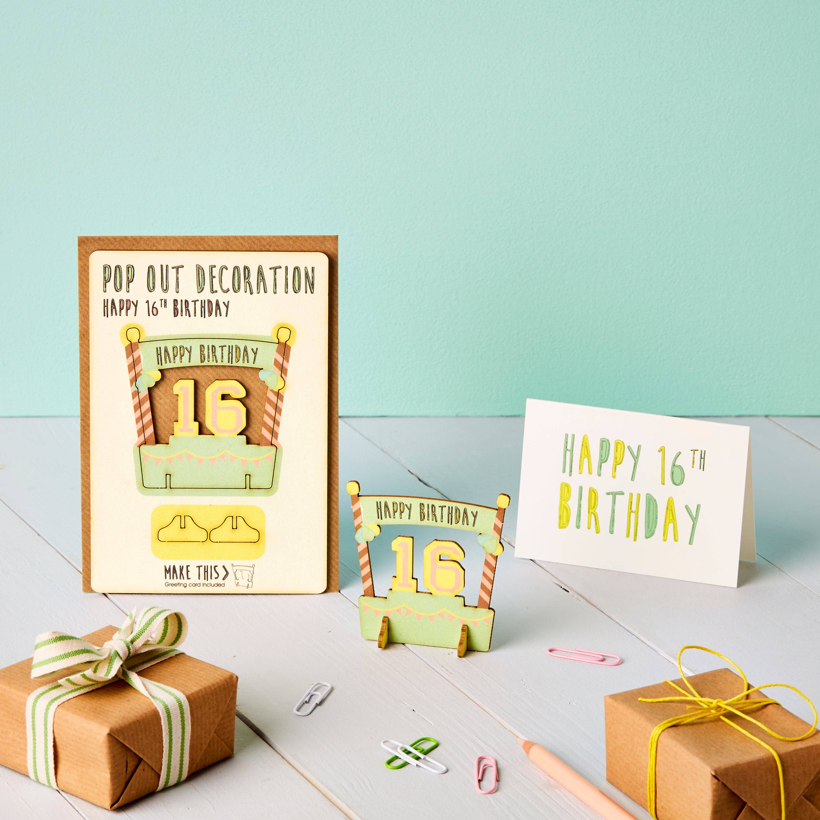 Pop Out 16th Birthday Card - Image 2