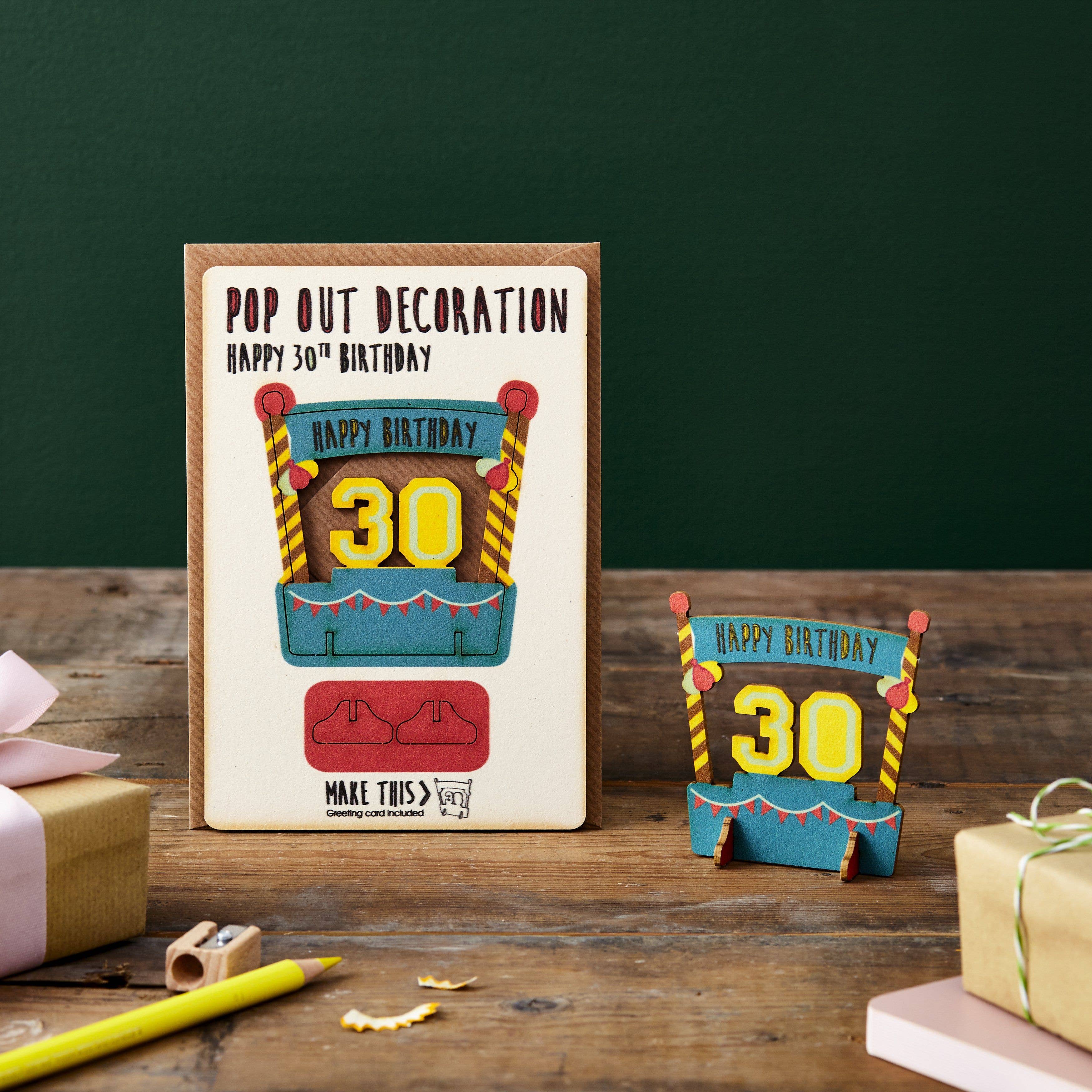 Pop Out 30th Birthday Card - Image 2