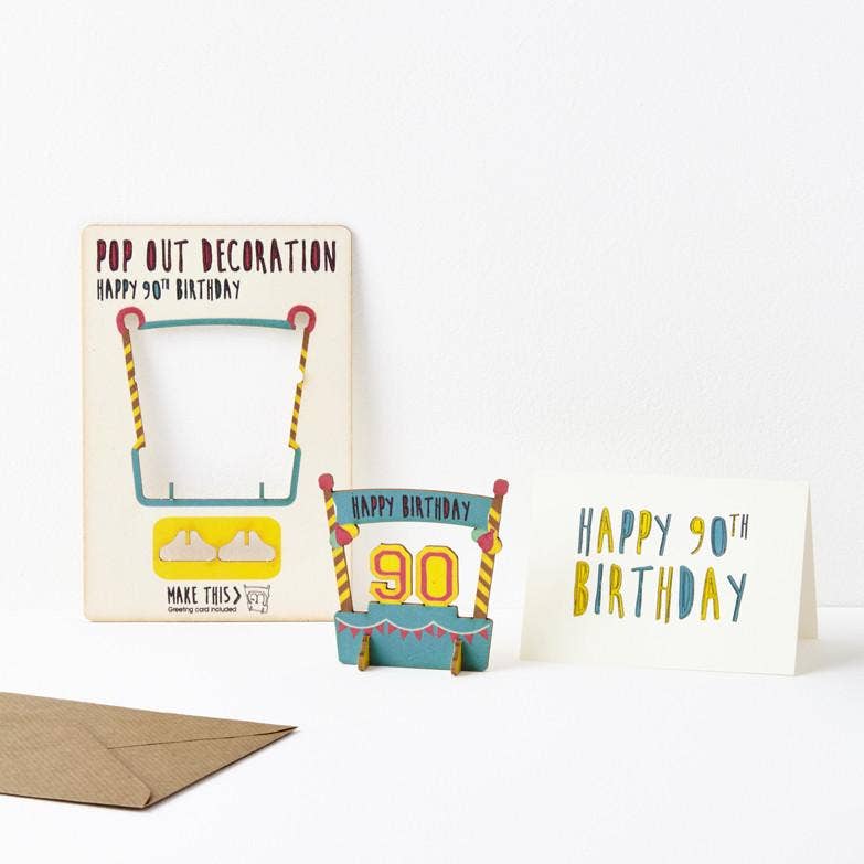 The Pop Out Card Company - Pop Out 90th Birthday Card