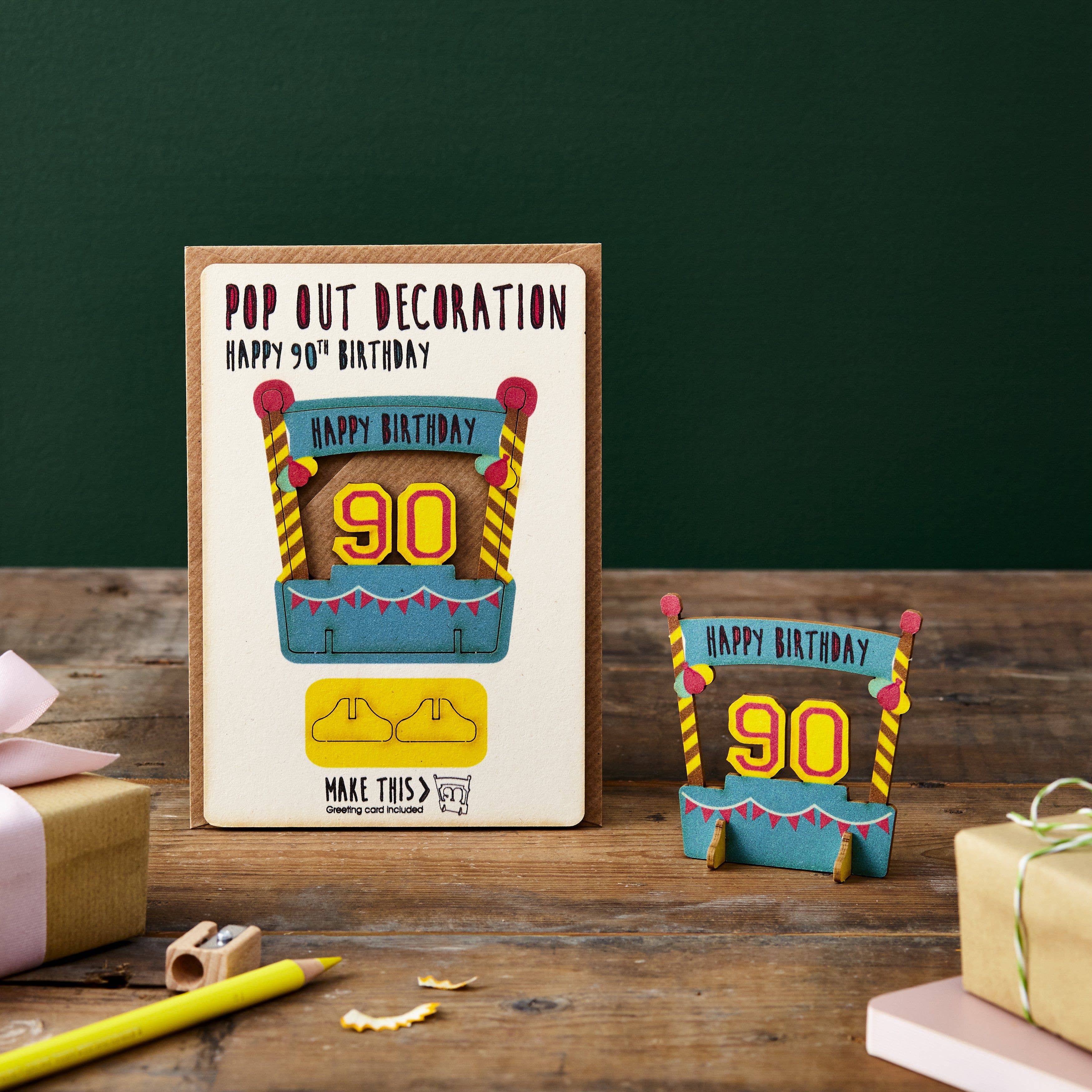 The Pop Out Card Company - Pop Out 90th Birthday Card - Image 2