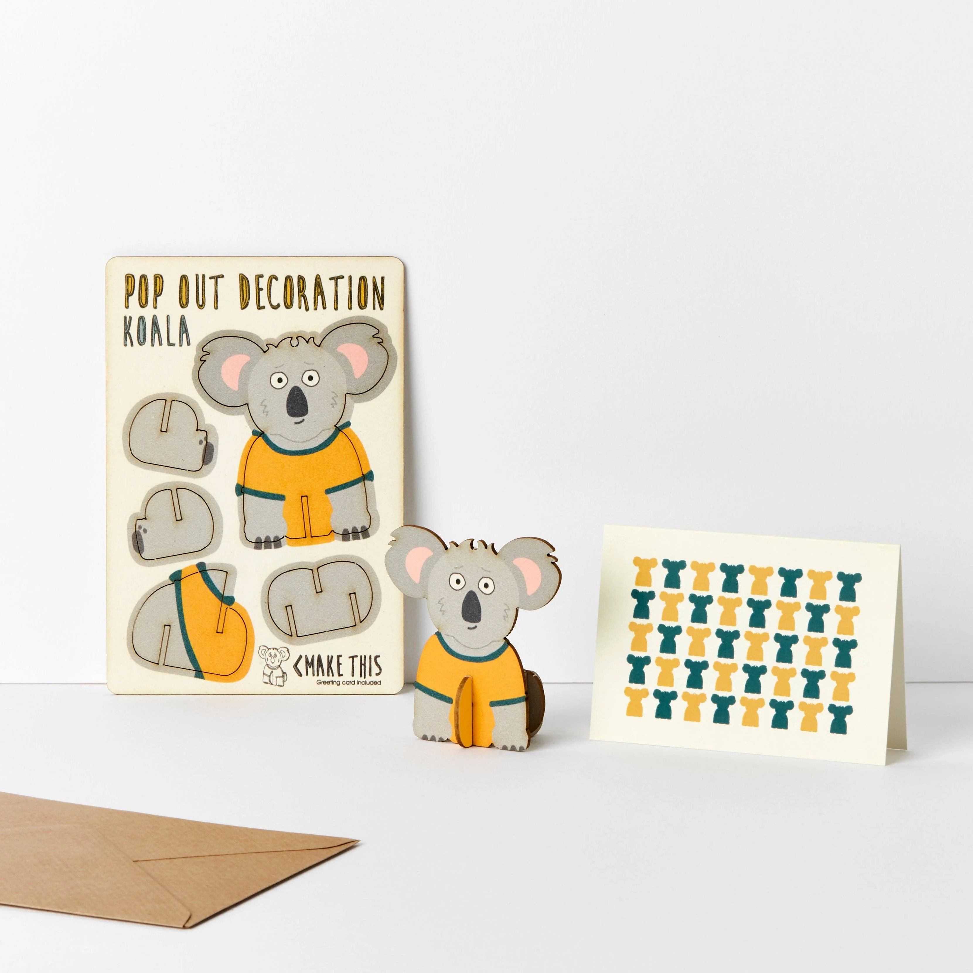Pop Out Koala Greeting Card