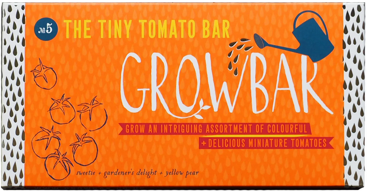 The Tiny Tomato Bar 3 different Seeds in Coir Bars - Image 2